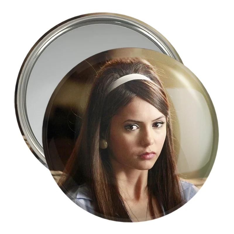 آینه جیبی خندالو مدل الینا گیلبرت خاطرات یک خون آشام The Vampire Diaries  کد 20280