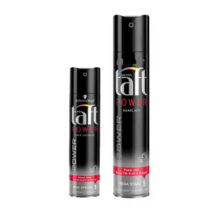 اسپری مو تافت مدل Mega Strong 5 بسته 2 عددی