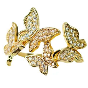 انگشتر زنانه مون رِی مدل flower کد 140