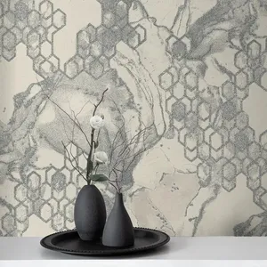 کاغذ دیواری مدل هندسی 