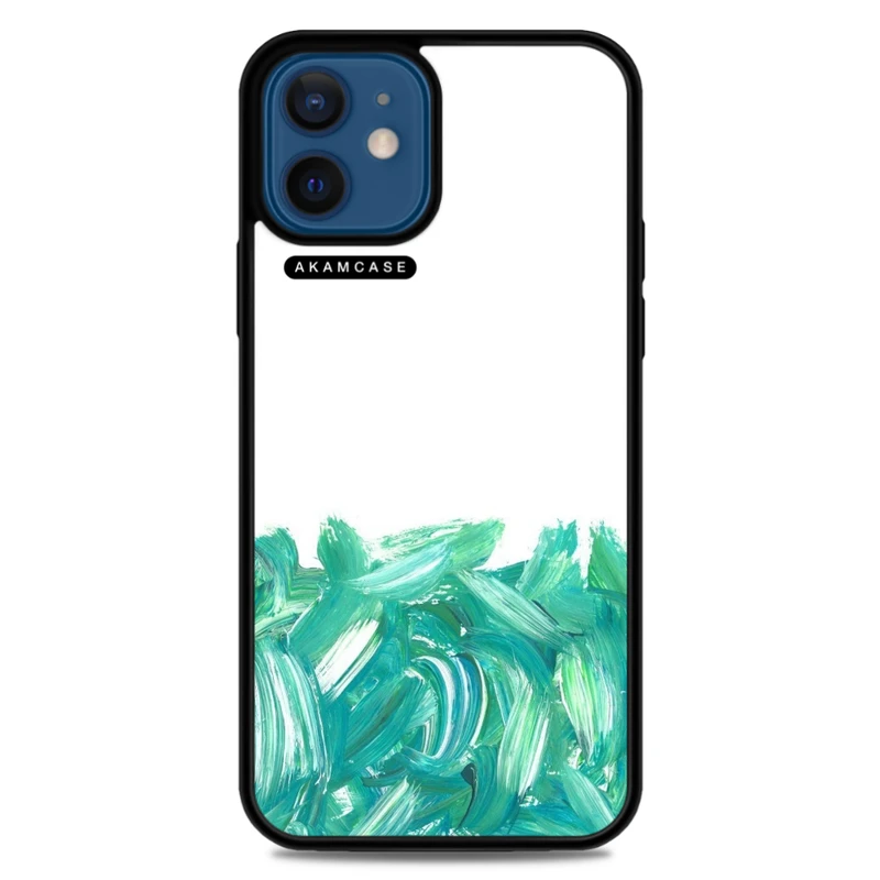 کاور آکام مدل AMC-WA12M-WATER COLOR-7 مناسب برای گوشی موبایل اپل iPhone 12 Mini