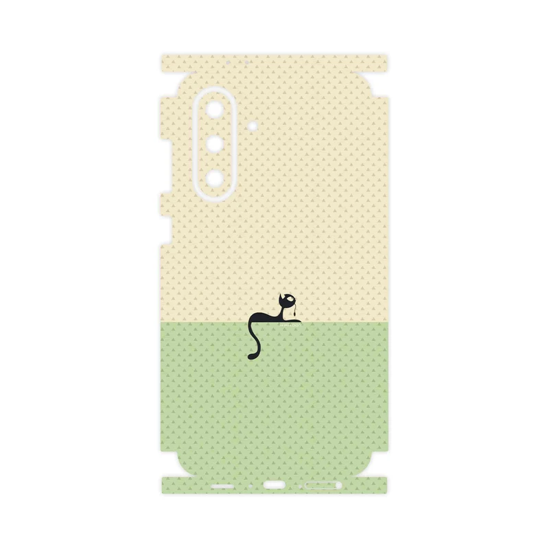 برچسب پوششی ماهوت مدل Minimal Internet Cat Icon-FullSkin مناسب برای گوشی موبایل سامسونگ Galaxy A36