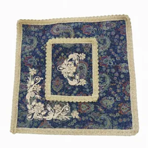 جانماز ترمه مدل رضوان دور یراق کد 212