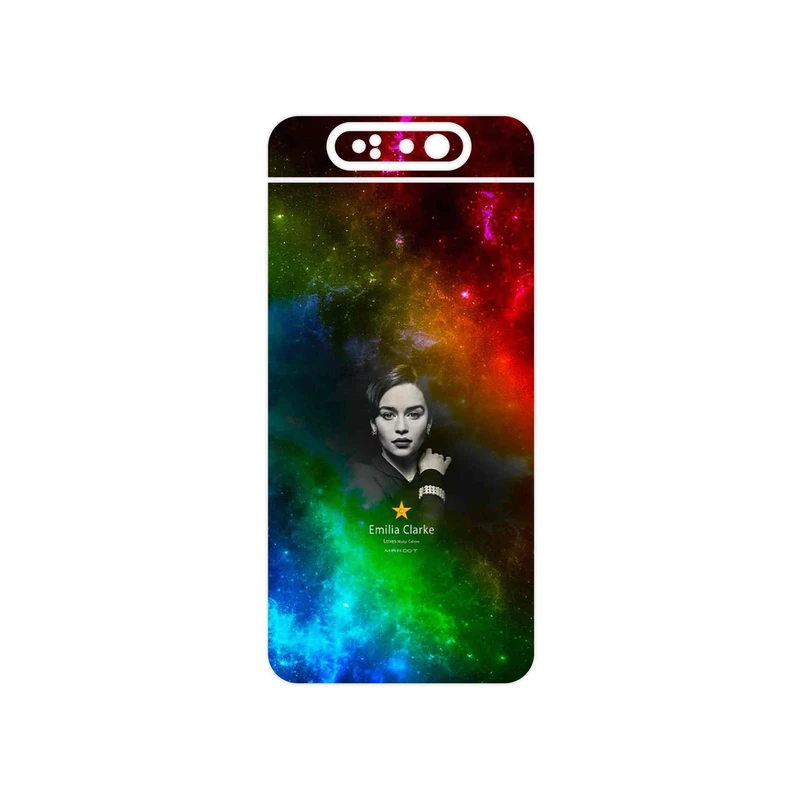 برچسب پوششی ماهوت مدل emilia clarke مناسب برای گوشی موبایل سامسونگ Galaxy A80