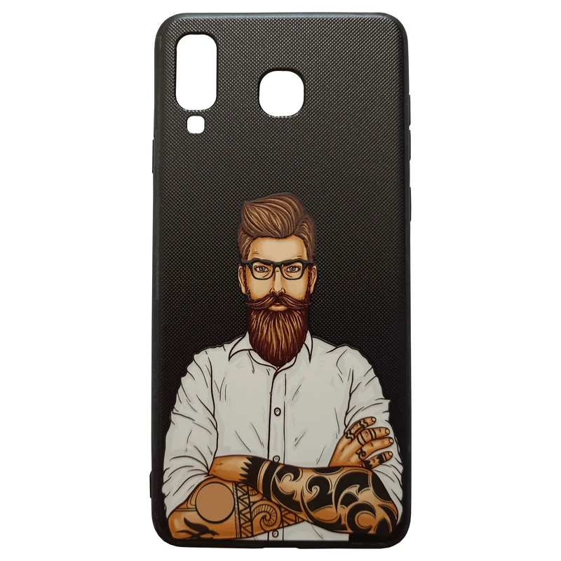 کاور مدل فانتزی کد 5-0 طرح پسرانه مناسب برای گوشی موبایل سامسونگ Galaxy A8/A9 Star