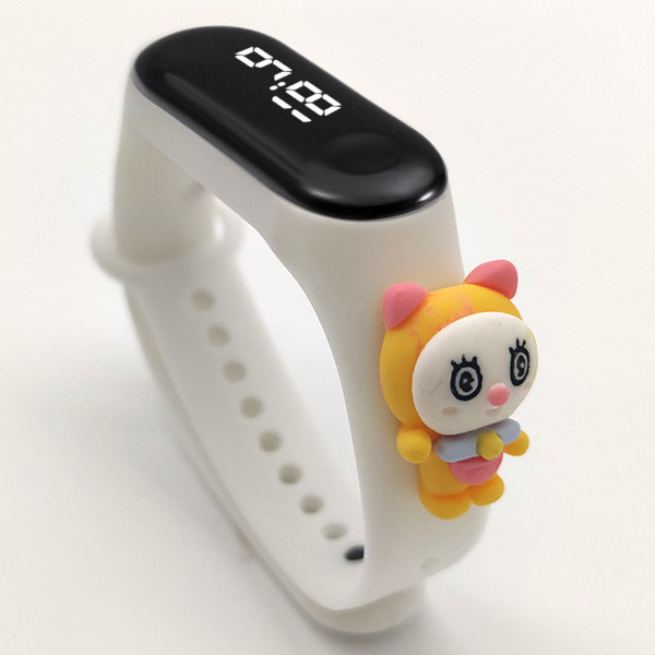 ساعت مچی دیجیتال مدل عروسکی گربه کد 2024 ساعت مچی دیجیتال مدل عروسکی گربه کد 2024