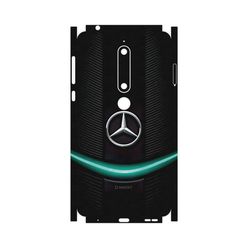 برچسب پوششی ماهوت مدل Mercedes-Benz-FullSkin مناسب برای گوشی موبایل نوکیا 6.1