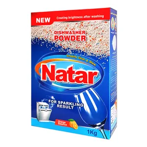 پودر ماشین ظرفشویی ناتار مدل رایحه لیمو وزن 1 کیلوگرم
