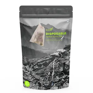 فیلتر چای ایلکا مدل نخ دار کاغذی بسته 30 عددی