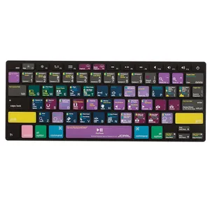 محافظ کیبورد جی سی پال مدل JCP2186 VerSkin همراه با میانبرهای Premiere Pro CC مناسب برای مک بوک ایر 13