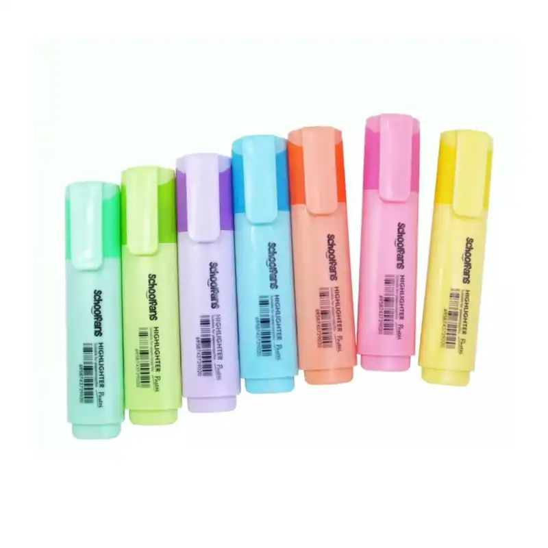 ماژیک علامت گذار اسکول فنس مدل استند دار بسته 23 عددی