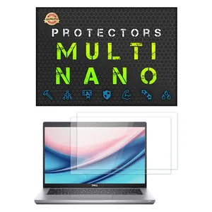 Multi Nano X-S2N Model Transparent Screen Protector For Dell Latitude 5421 14 Inch 2021 Laptop Pack Of 2