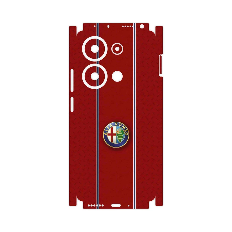 برچسب پوششی ماهوت مدل Alfa Romeo-FullSkin مناسب برای گوشی موبایل شیائومی Redmi Note 13 Pro 4G