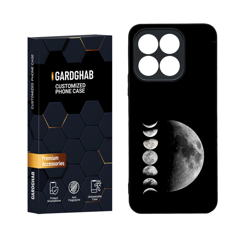 کاور گارد قاب مدل دور ژله ای کهکشان مناسب برای گوشی موبایل  آنر X8b 4G