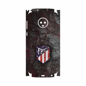 MAHOOT Atletico de Madrid-FullSkin Cover Sticker for Motorola Moto G6