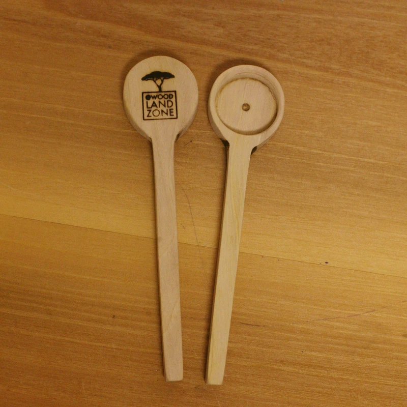 عکس شماره 3 : قاشق چوبی وودلندزون مدل candy بسته 2 عددی