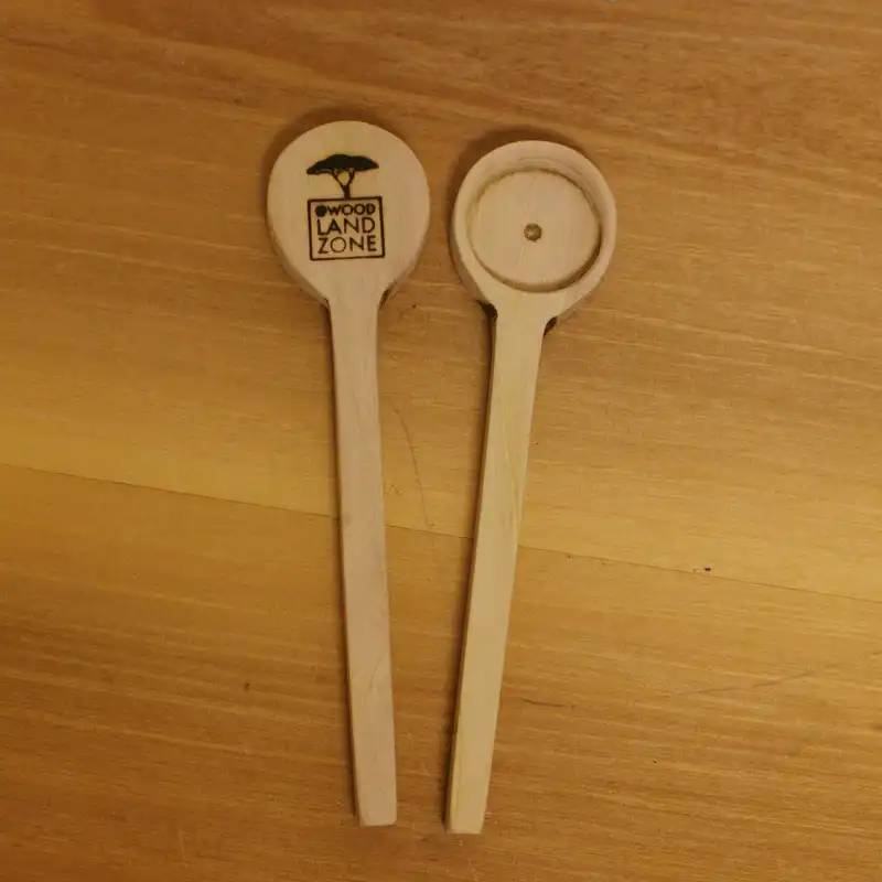 قاشق چوبی وودلندزون مدل candy بسته 2 عددی