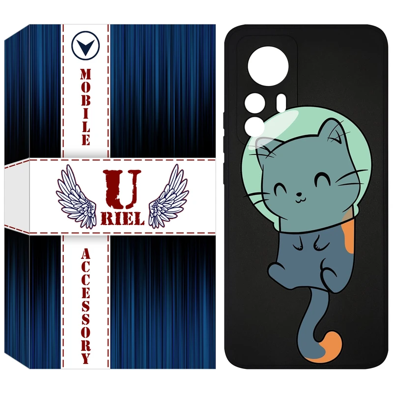 کاور یوریل قاب مدل KSH کد 61 طرح گربه مناسب برای گوشی موبایل شیائومی 12T