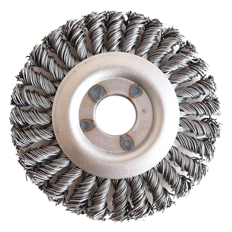 فرچه سیمی مینی فرز مدل تخت بافته 115mm کد 15 