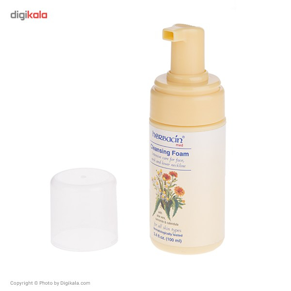 پاک کننده آرایش هرباسین مدل Cleansing Foam حجم 100 میلی لیتر