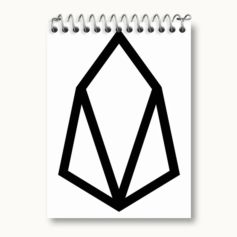 دفتر یادداشت 50 برگ خندالو مدل ارز دیجیتال ایاس کد 4052