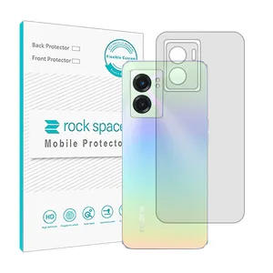 Rock space HyGEL model Transparent phone back protector suitable for Realme V23 mobile phone