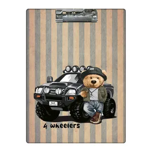 تخته شاسی طرح عروسک تدی کد 4704483 سایز A4