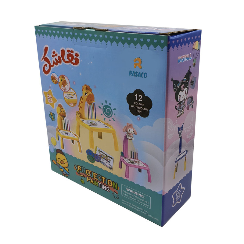 بازی آموزشی رساکو مدل نقاشک طرح کرومی