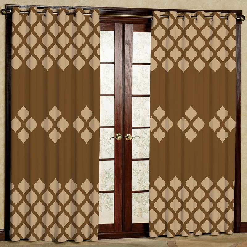 پرده مدل مخمل پانچی کد 4838 سایز 140x200 سانتی متر