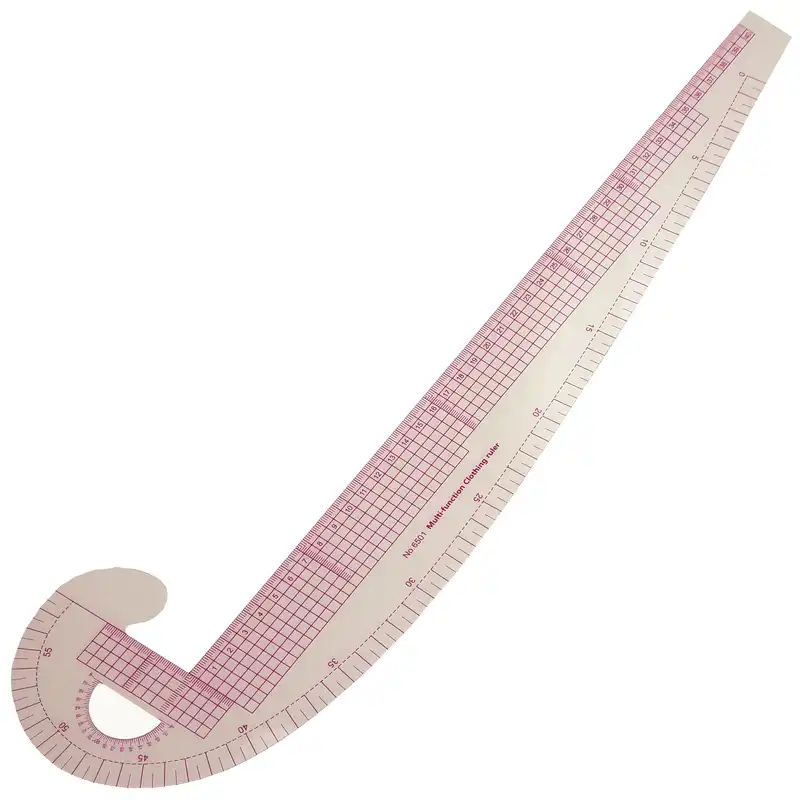 خط کش خیاطی مدل منحنی کد RULER9
