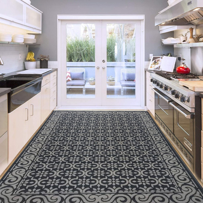 گلیم ماشینی بزرگمهر کد 294 زمینه دودی گلیم ماشینی بزرگمهر کد 294 زمینه دودی