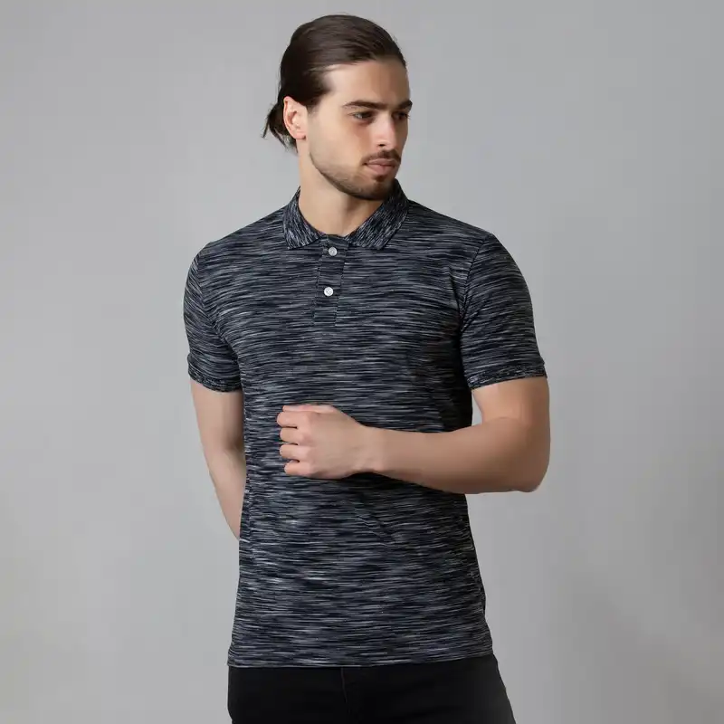 پولوشرت آستین کوتاه مردانه باینت کد 377-1