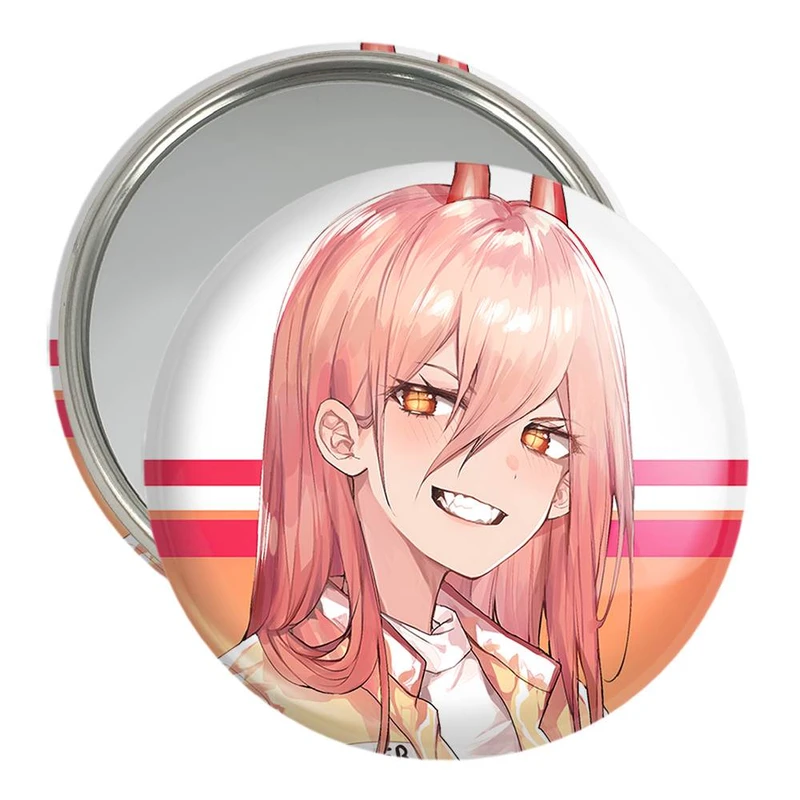 آینه جیبی خندالو مدل ماکیما انیمه مرد اره ای کد 23177