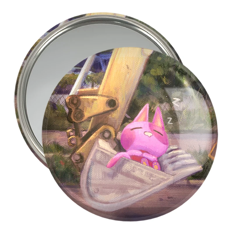 آینه جیبی خندالو مدل بازی انیمال کراسینگ (Animal Crossing) کد 32665