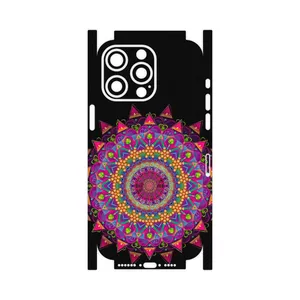 MAHOOT Mandala Design 5-FullSkin Cover Sticker for Apple iPhone 15 Pro Max
