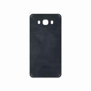 MAHOOT Graphite Buffalo Leather Cover Sticker for Samsung Galaxy J7 2016