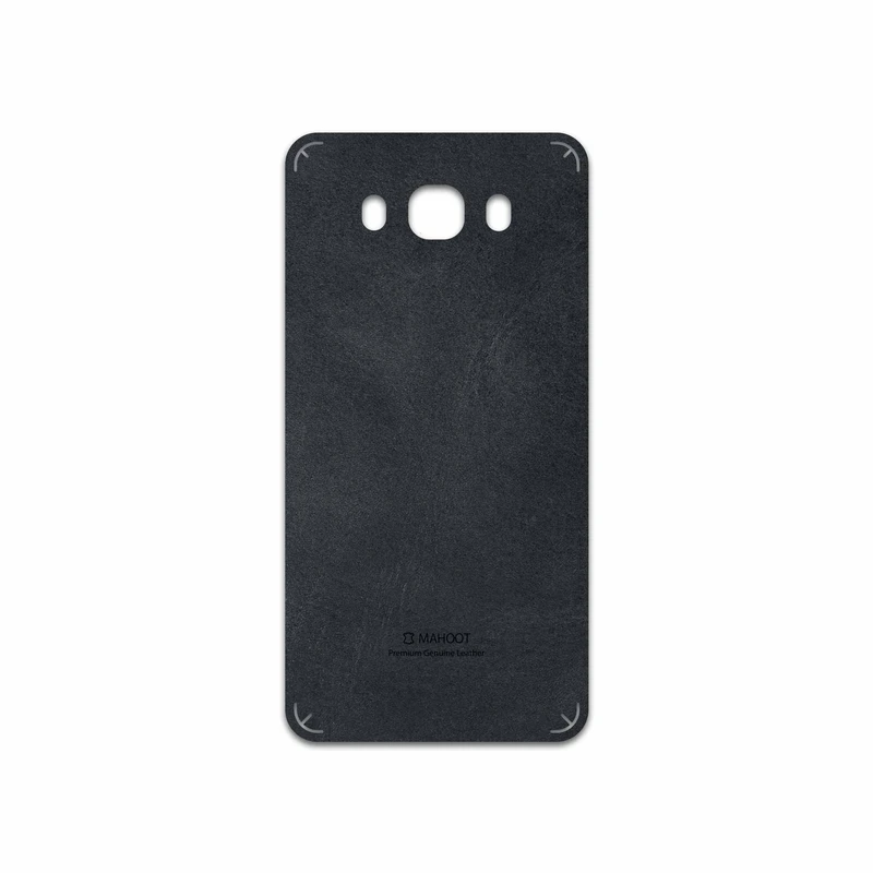 برچسب پوششی ماهوت مدل Graphite Buffalo Leather مناسب برای گوشی موبایل سامسونگ Galaxy J7 2016