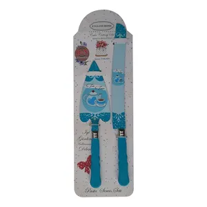 ست کارد و کفگیر سرو کیک انگلیش هوم طرح قوری و استکان مدل pe657