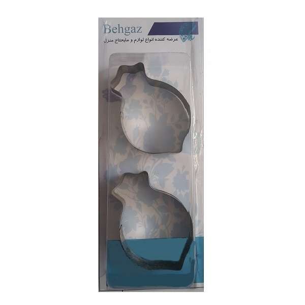 کاتر خمیر و شیرینی به گز مدل انار مجموعه 2عددی