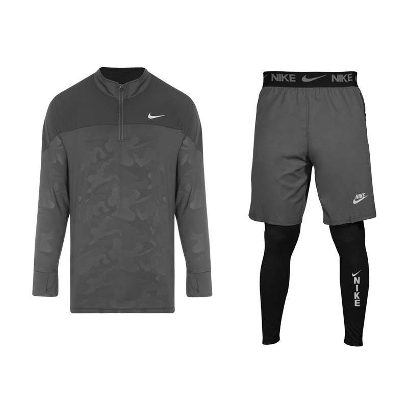 ست تی شرت و لگینگ ورزشی مردانه مدل AMZ-7100