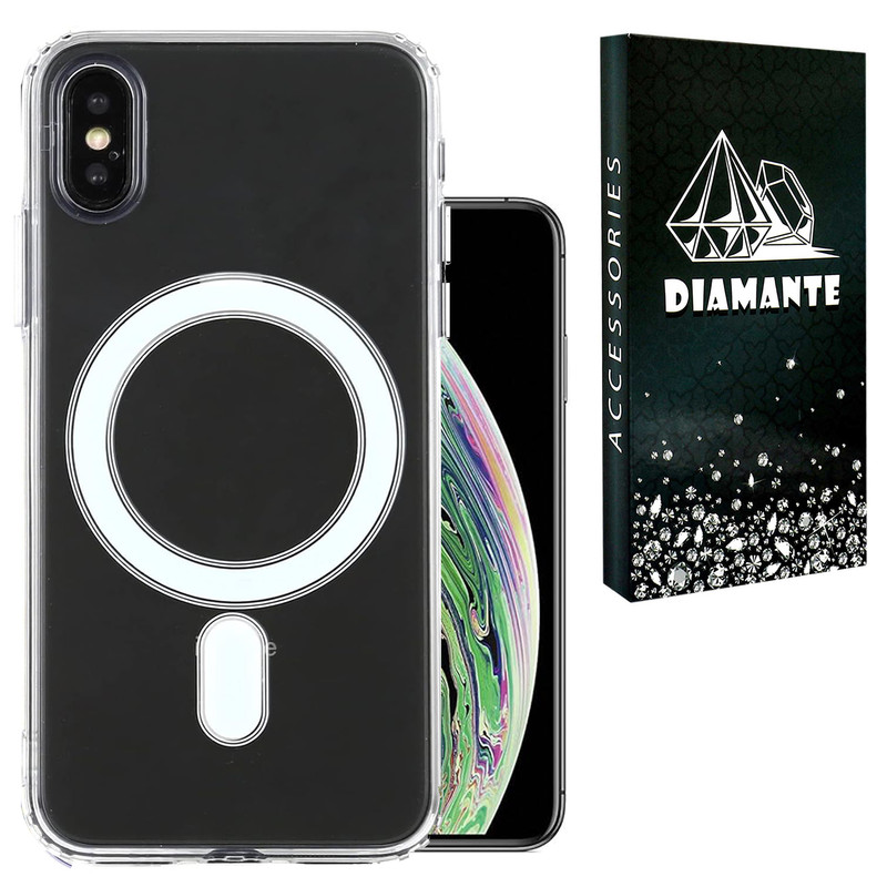 کاور دیامانته مدل Mac_safe Bk مناسب برای گوشی موبایل اپل iPhone Xs Max