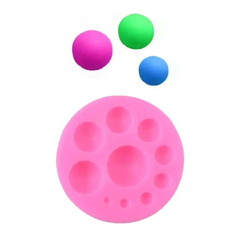 قالب شکلات طرح دایره ای مدل سیلیکونی کد2