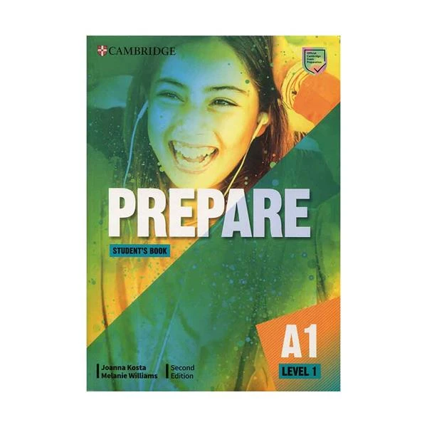 کتاب Prepare 2nd 1 - A1 اثر Joanna Kosta and Melanie Williams انتشارات کمبریج 