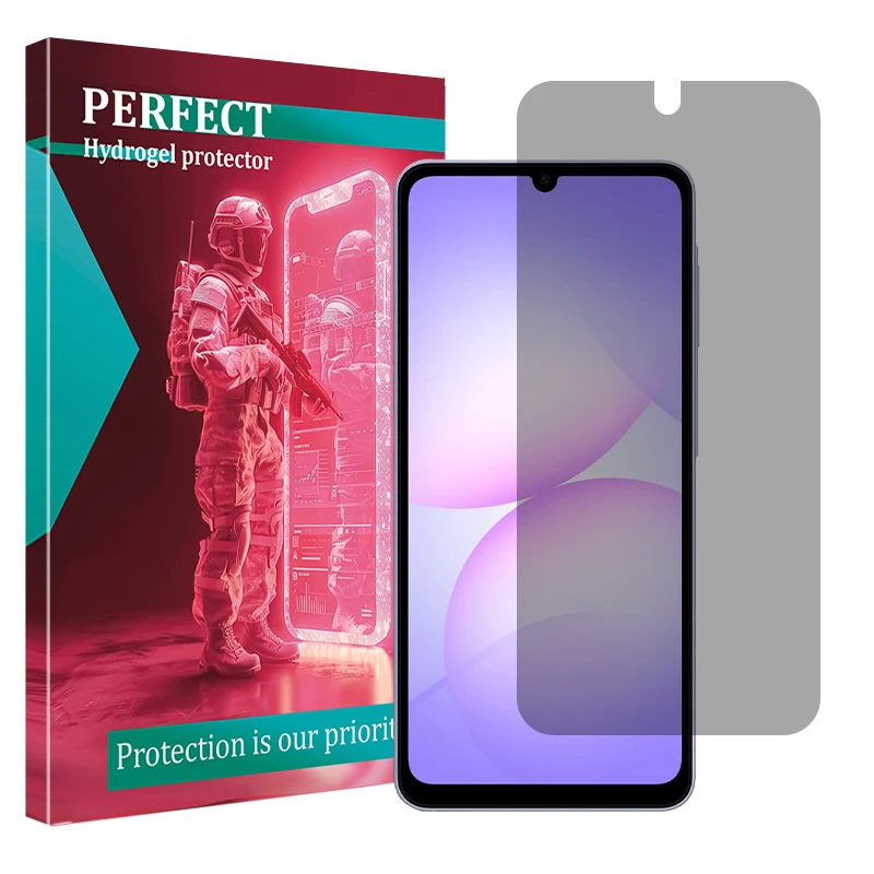 محافظ صفحه نمایش حریم شخصی پرفکت مدل Tough مناسب برای گوشی موبایل سامسونگ Galaxy A07 4G