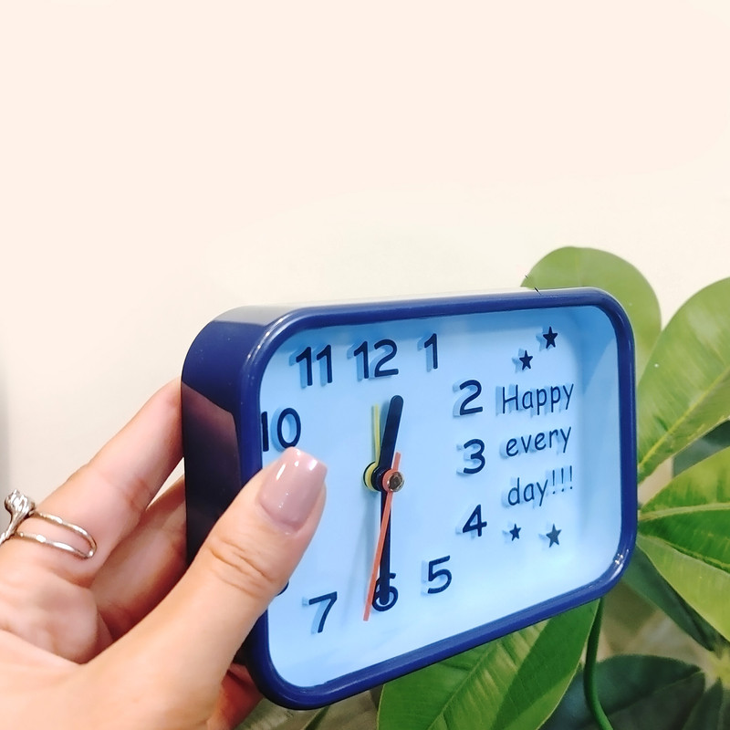 ساعت رومیزی عقربه‌ای مدل  HAPPY کد 2302
