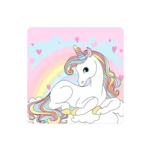 زیر لیوانی طرح یونیکورن مدل MC1579