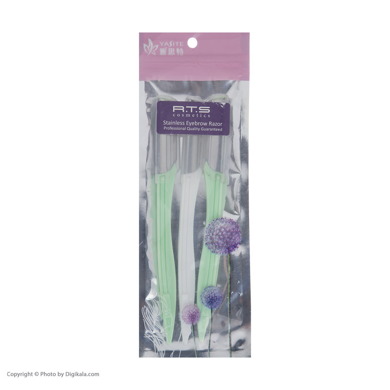 تیغ ابرو آر.تی.اس مدل 01 بسته 3 عددی