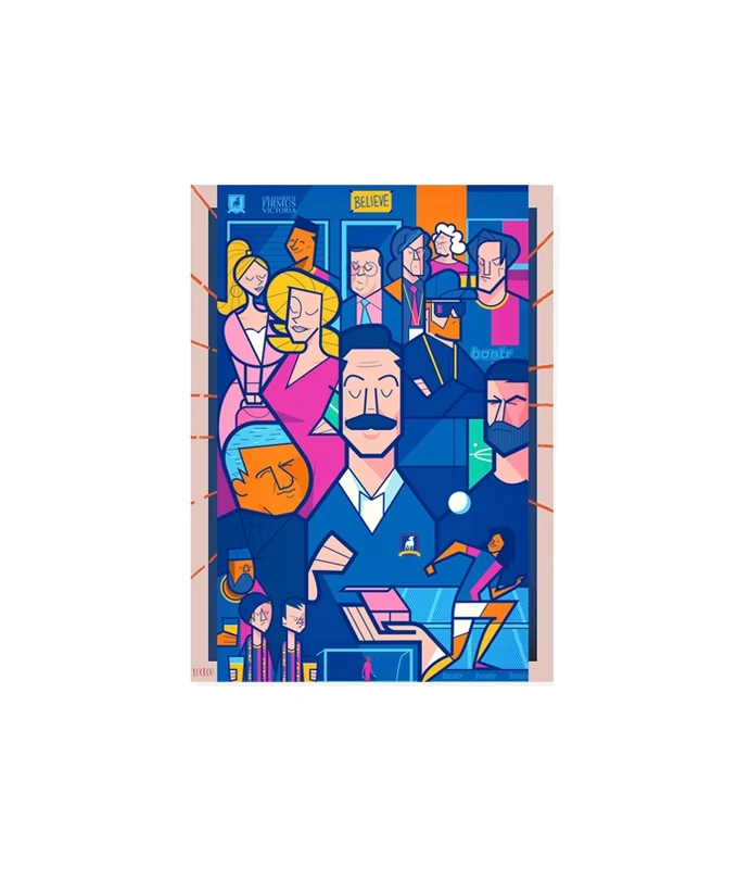 کارت پستال لولو مدل سریال تد لسو کد 709