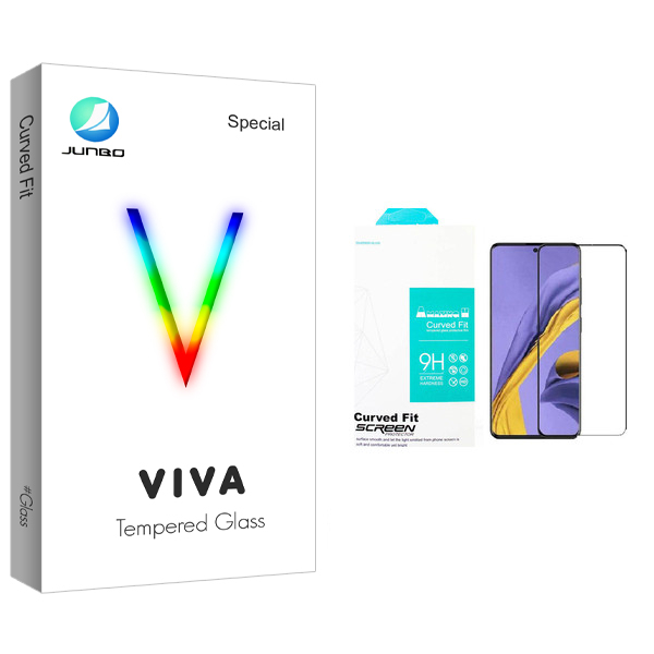 محافظ صفحه نمایش سرامیکی مات جانبو مدل Viva Glass مناسب برای گوشی موبایل سامسونگ Galaxy A51