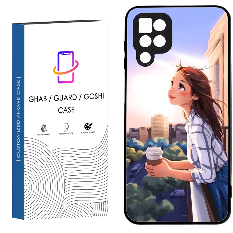 کاور قاب گارد گوشی طرح دخترانه کد 15- TPU مناسب برای گوشی موبایل سامسونگ Galaxy A12